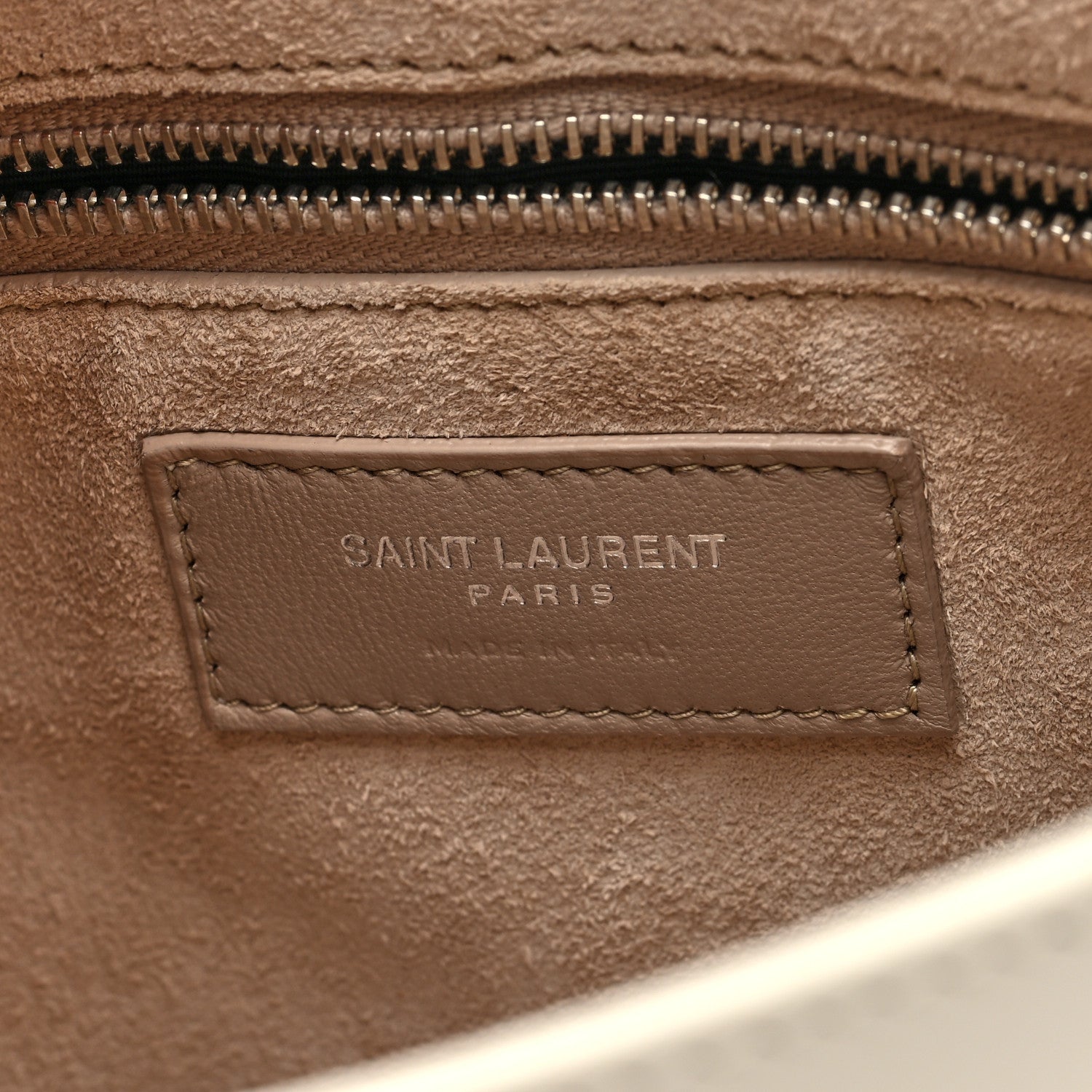 Saint Laurent Smooth Calfskin Le 5 A 7 Hobo Crema Soft 6 of 9