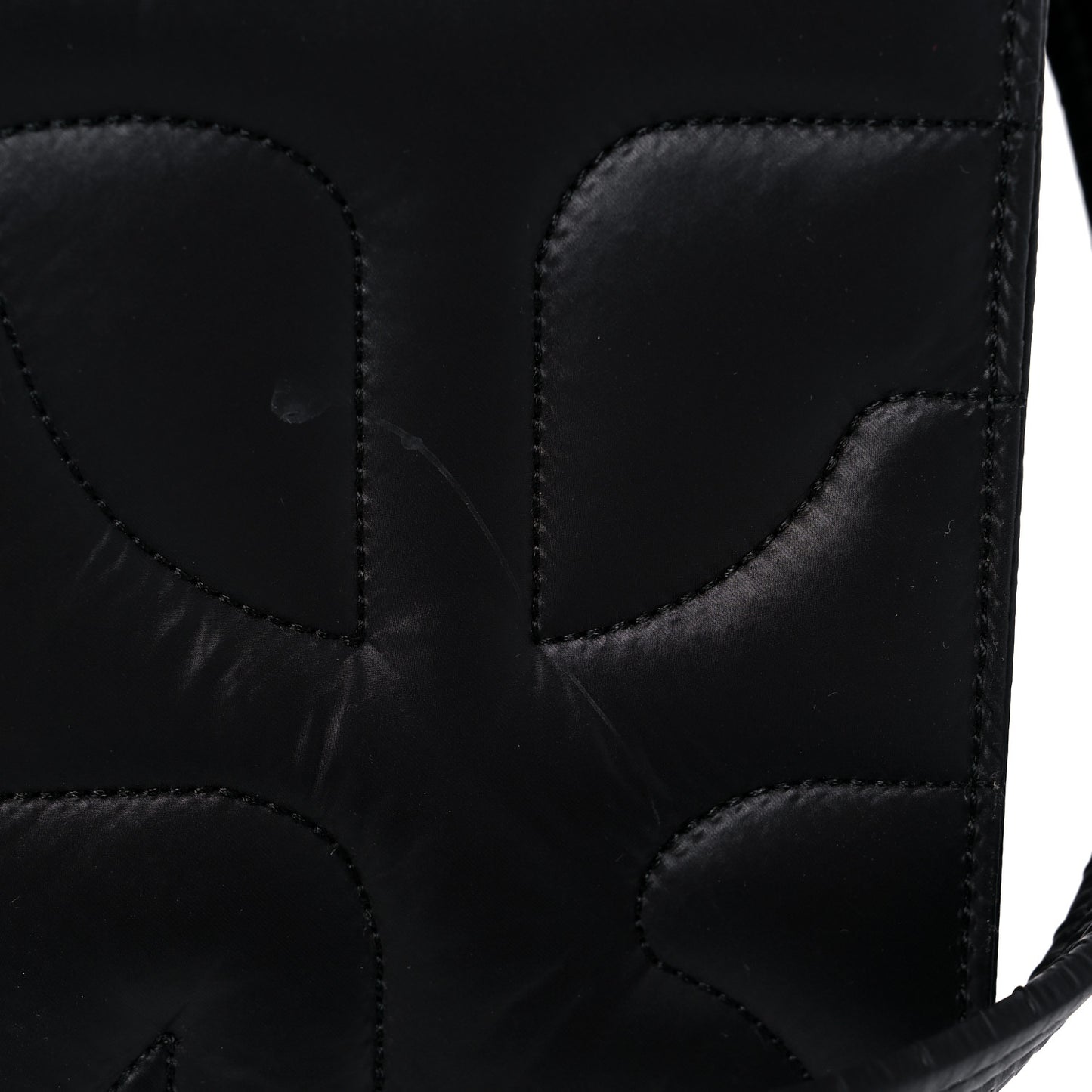 x MOOSE KNUCKLES Nylon Quilted Large Shopping Bag Black