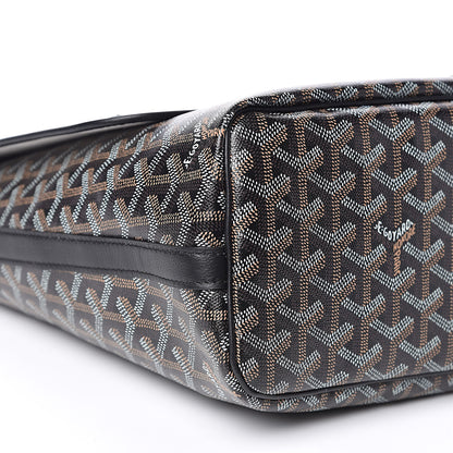 Goyard Goyardine Capetien Messenger Bag Black 7 of 8