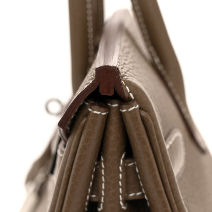 Hermes Togo Birkin 30 Etoupe 10 of 12