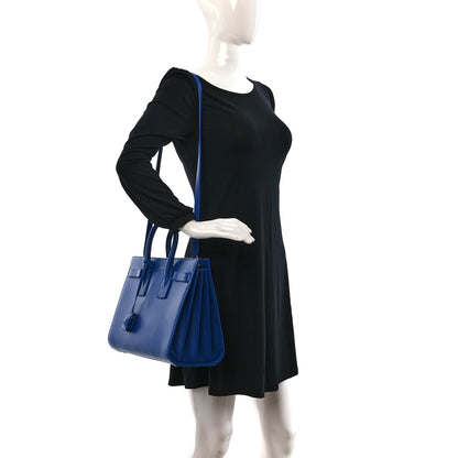 Saint Laurent Calfskin Small Sac De Jour Outremer 2 of 8