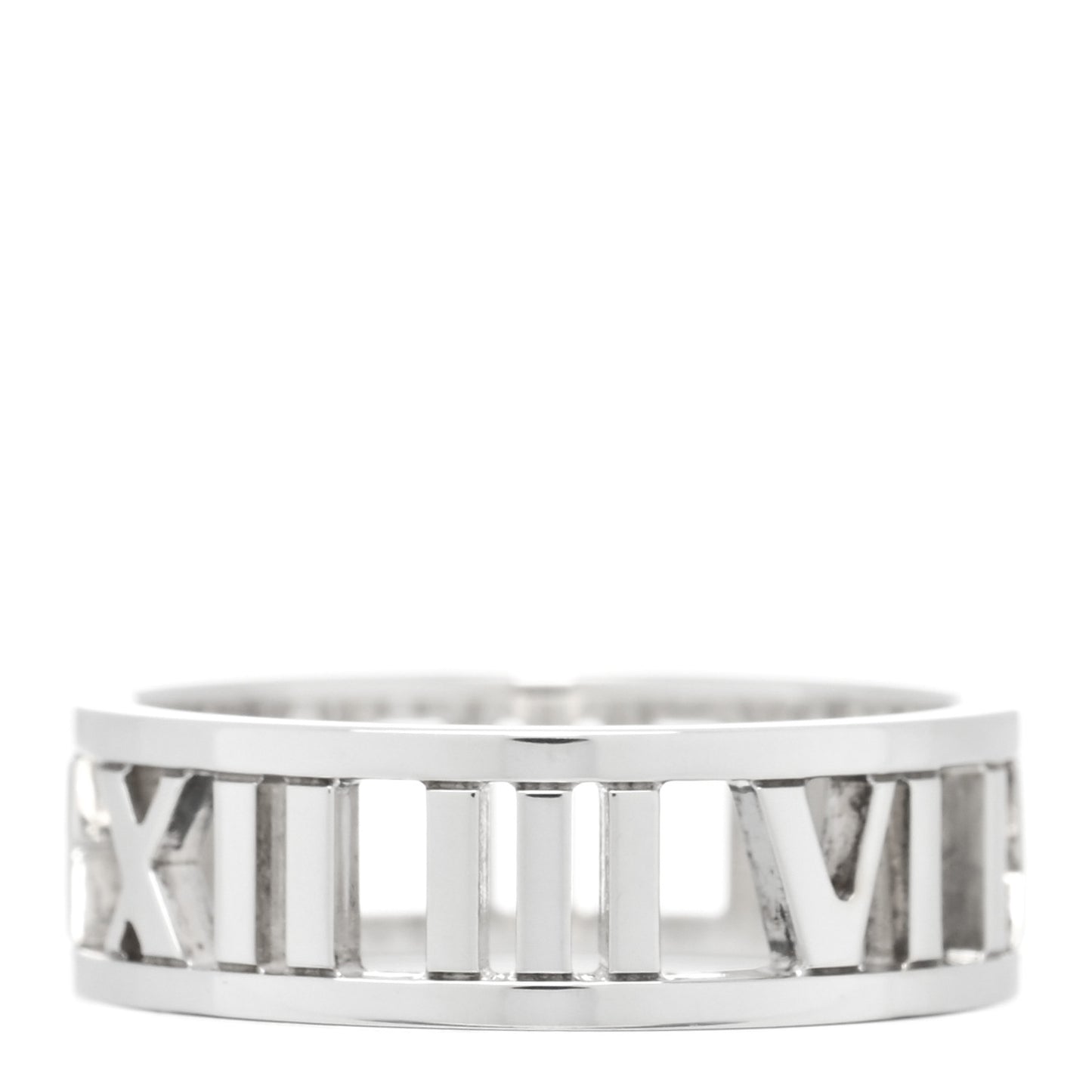 Sterling Silver Wide Atlas Open Ring 59 8.75