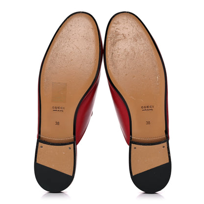 Gucci Malaga Kid Womens Princetown Slippers 38 Hibiscus Red 5 of 14