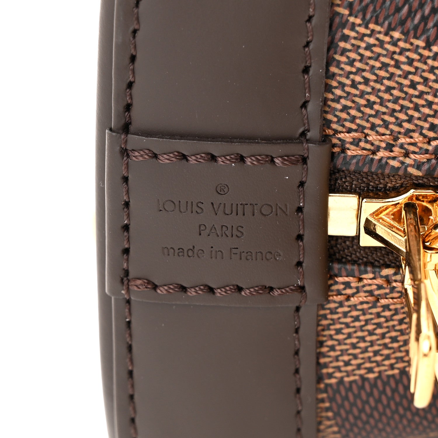 Louis Vuitton Damier Ebene Alma BB 6 of 10