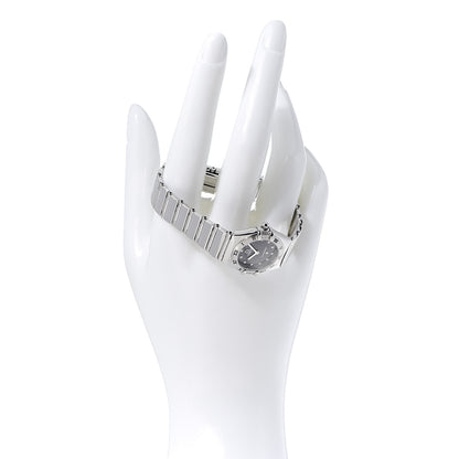Omega Stainless Steel Diamond 22mm Constellation My Choice Quartz Watch Black 1566.56.00 2 of 6