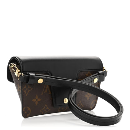 Louis Vuitton Monogram Padlock On Strap Black 3 of 10