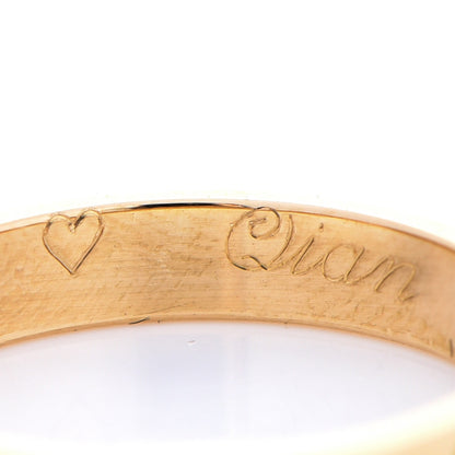 Cartier 18K Yellow Gold 3.5mm LOVE Wedding Band Ring 55 7.25 6 of 7