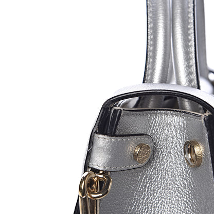 Christian Dior Metallic Grained Calfskin Mini Diorever Flap Silver 8 of 16