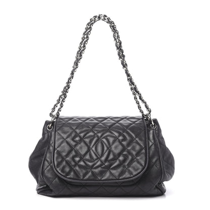 Chanel Caviar Quilted Timeless Accordion Flap Black 1 of 14