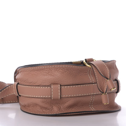 Chloe Calfskin Mini Marcie Round Crossbody Bag Fallow Pink 4 of 9