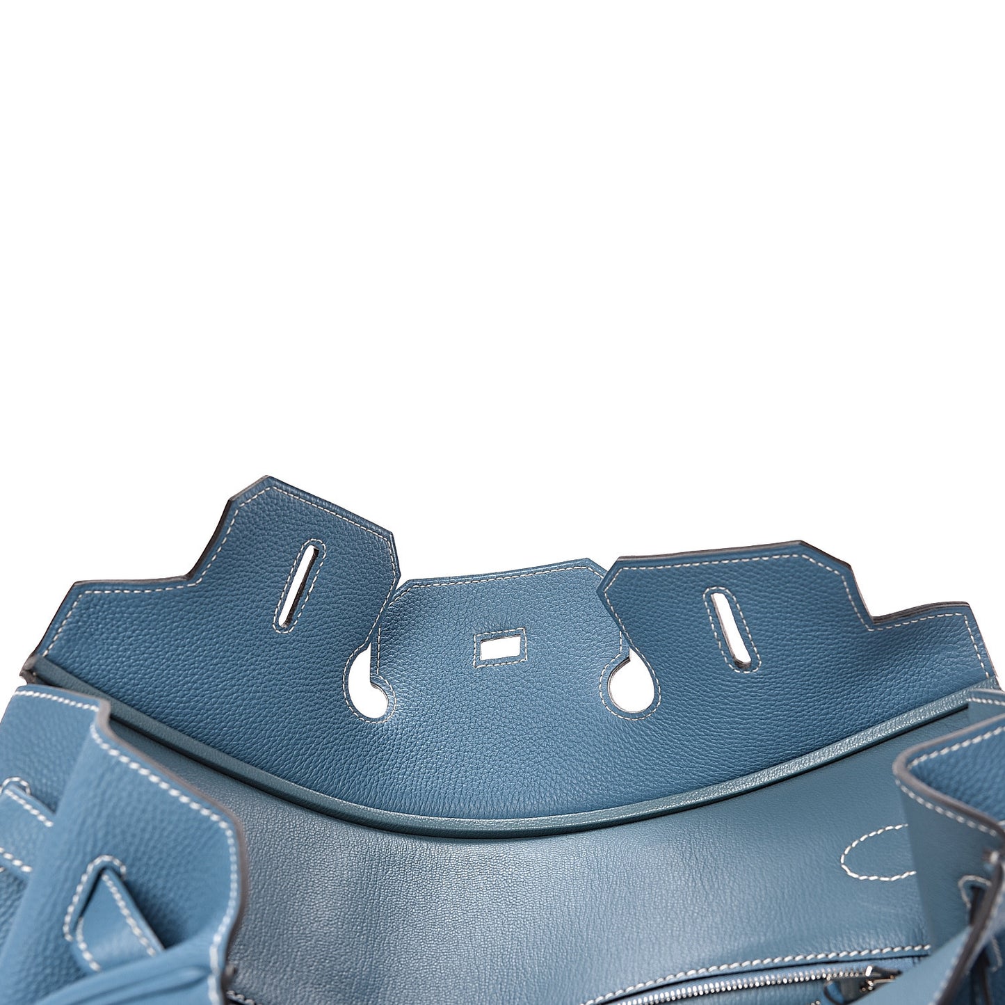 Togo Birkin 35 Blue Jean