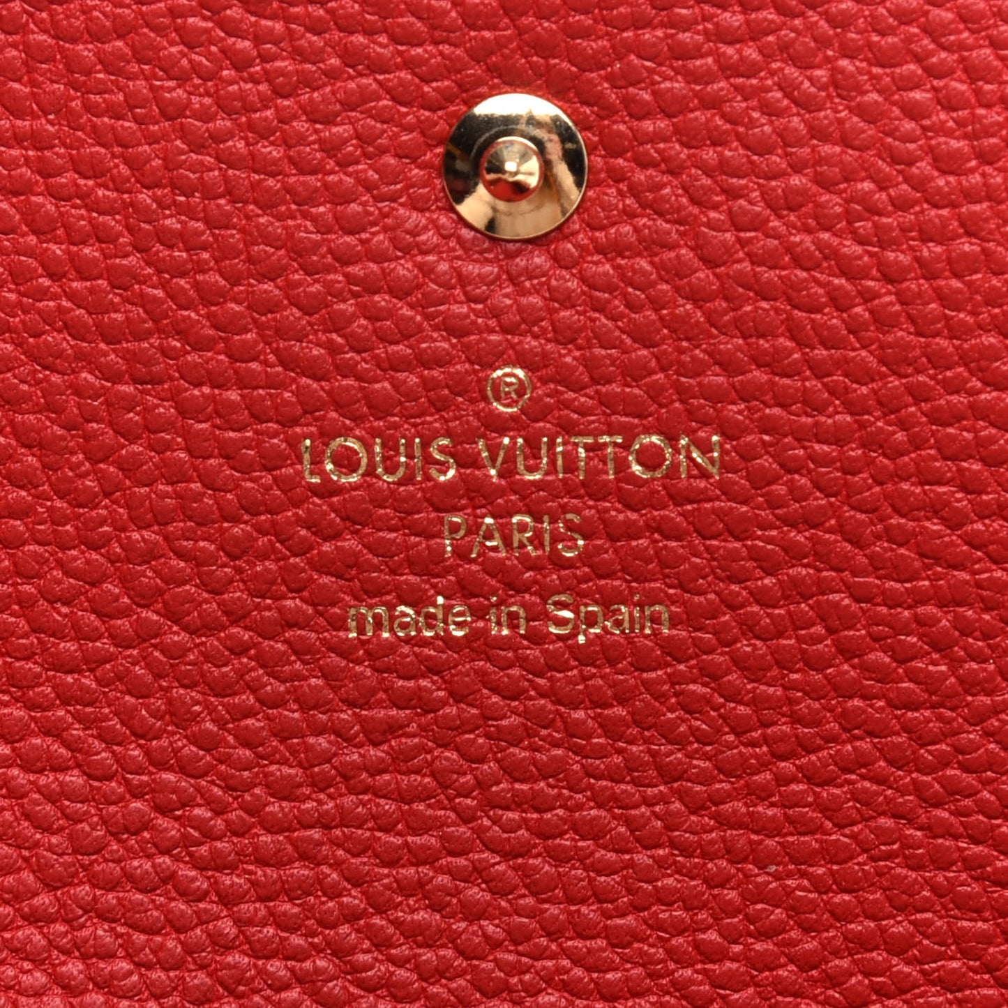 Empreinte Sarah Wallet Red Scarlet