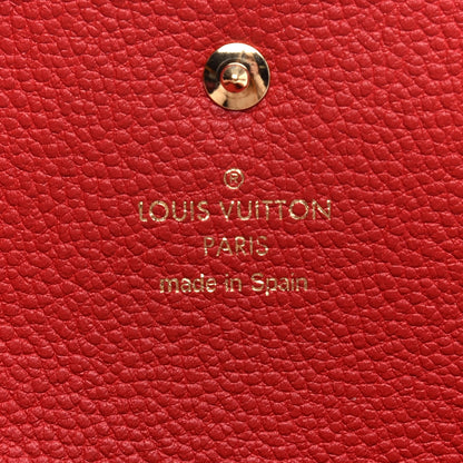 Louis Vuitton Empreinte Sarah Wallet Red Scarlet 6 of 7