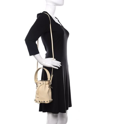 Fendi Vitello Liberty Pearl F is Fendi Mini Mon Tresor Bucket Bag Burro 2 of 10