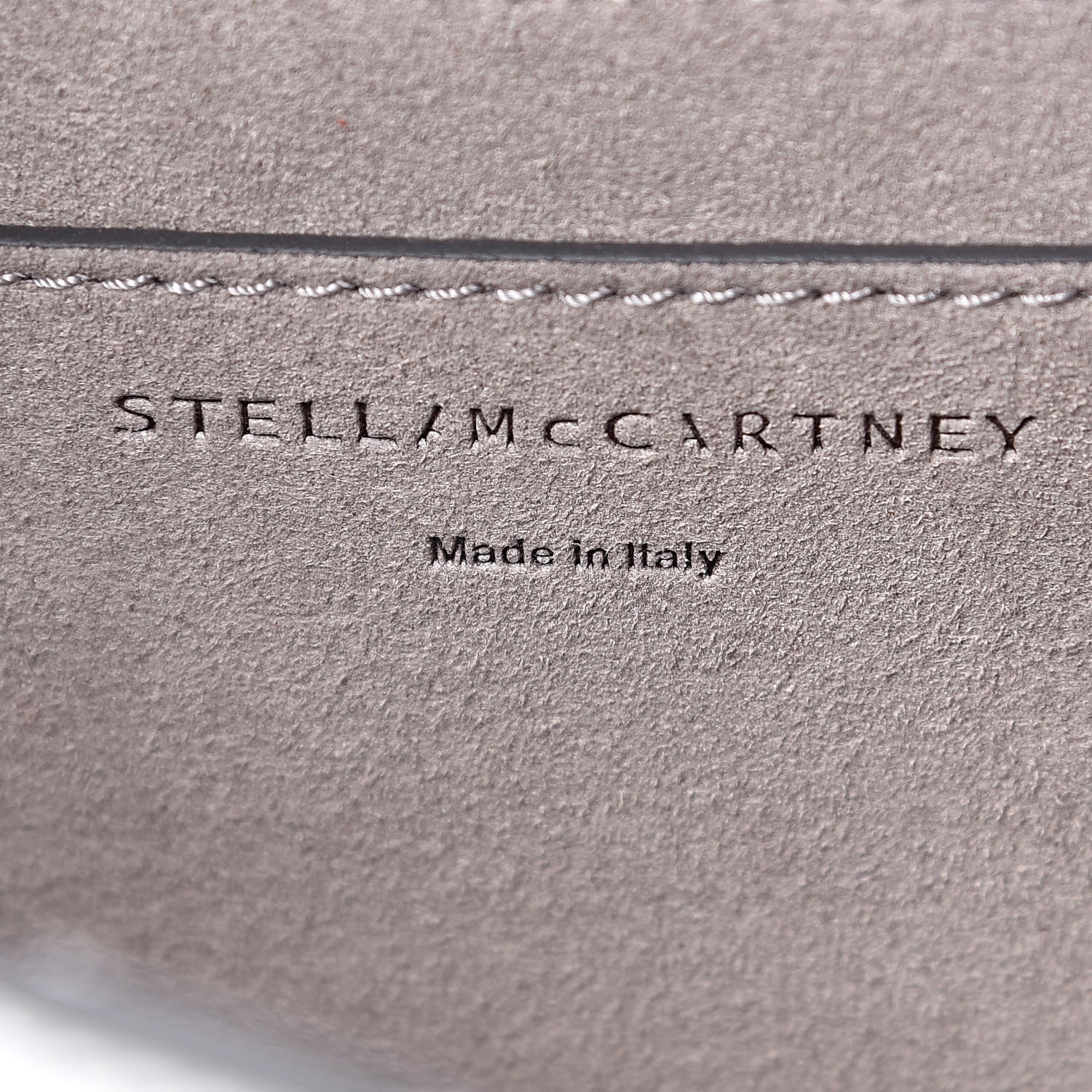 Stella McCartney Eco Alter Patent Logo Mini Crossbody Optical White 6 of 11