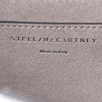 Stella McCartney Eco Alter Patent Logo Mini Crossbody Optical White 6 of 11