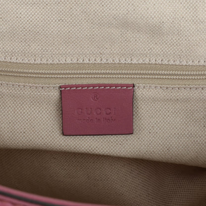 Gucci Microguccissima Medium Sukey Tote Vintage Rose 6 of 7