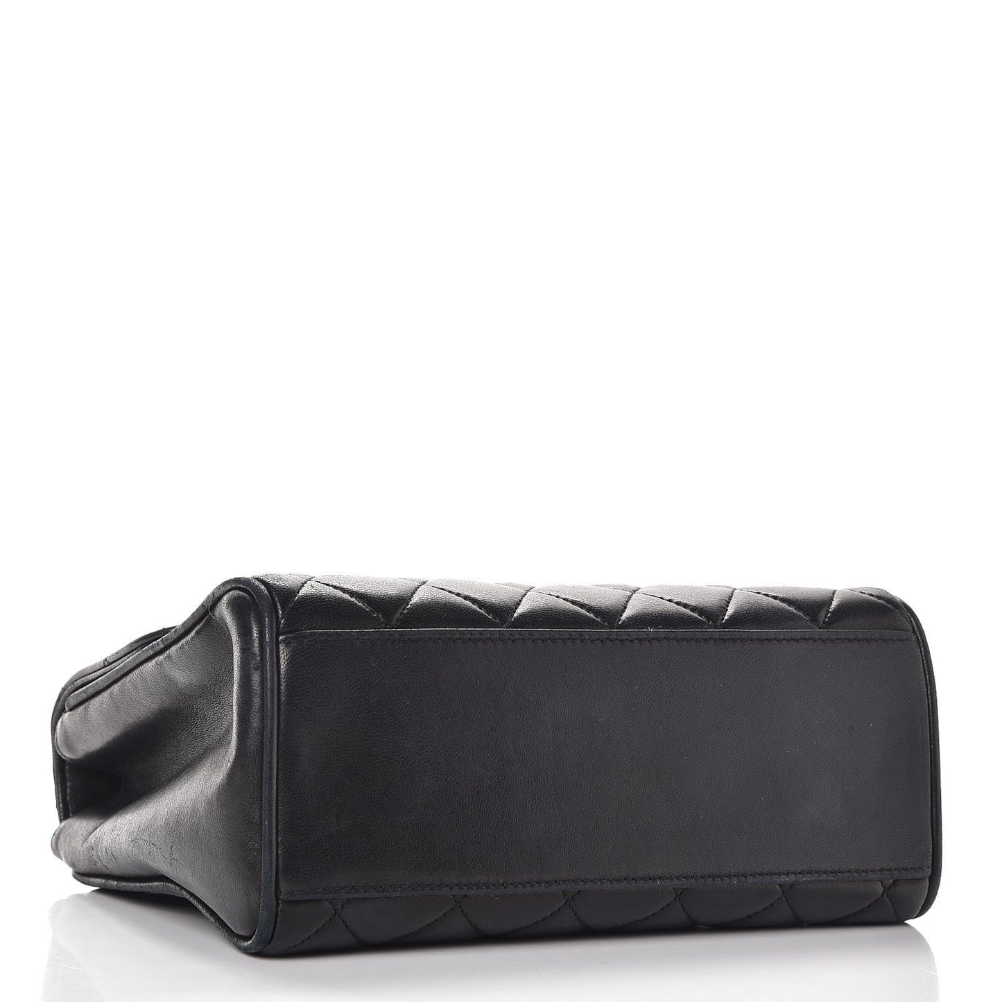 Lambskin Mini Kelly Flap Bag Black