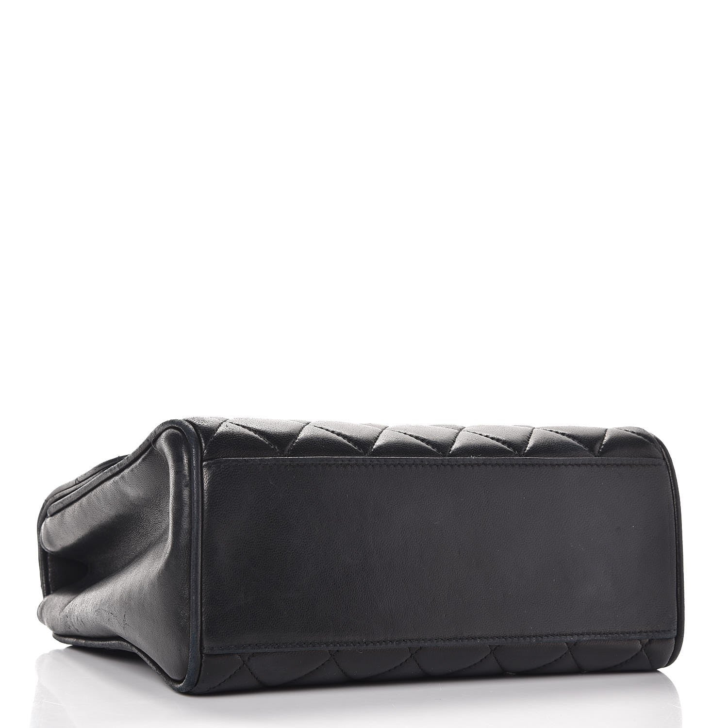 Chanel Lambskin Mini Kelly Flap Bag Black 4 of 10