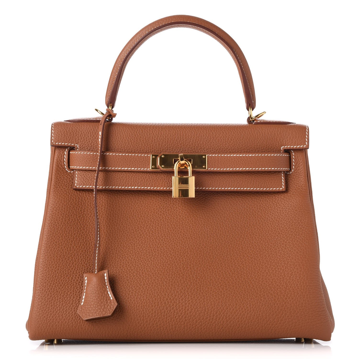 Hermes Togo Kelly Retourne 28 Gold 1 of 38