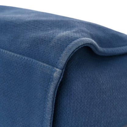 Chanel Canvas Medium Deauville Tote Blue 11 of 27