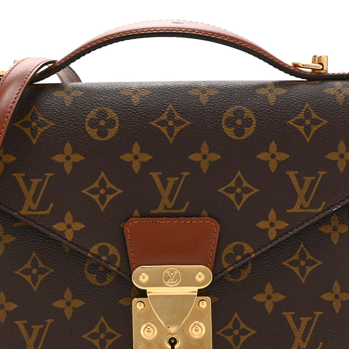 Louis Vuitton Monogram Monceau 26 8 of 11