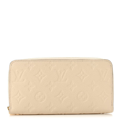 Louis Vuitton Empreinte Zippy Wallet Cream 1 of 7
