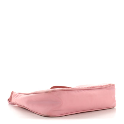 Prada Tessuto Nylon Saffiano Mini Re-Edition 2000 Bag Rosa Rosa 4 of 12