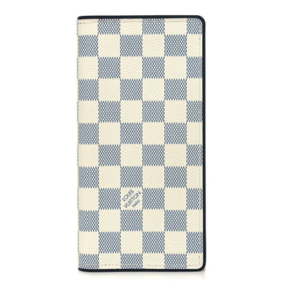 Louis Vuitton Damier Azur Coastline Brazza Wallet 1 of 8