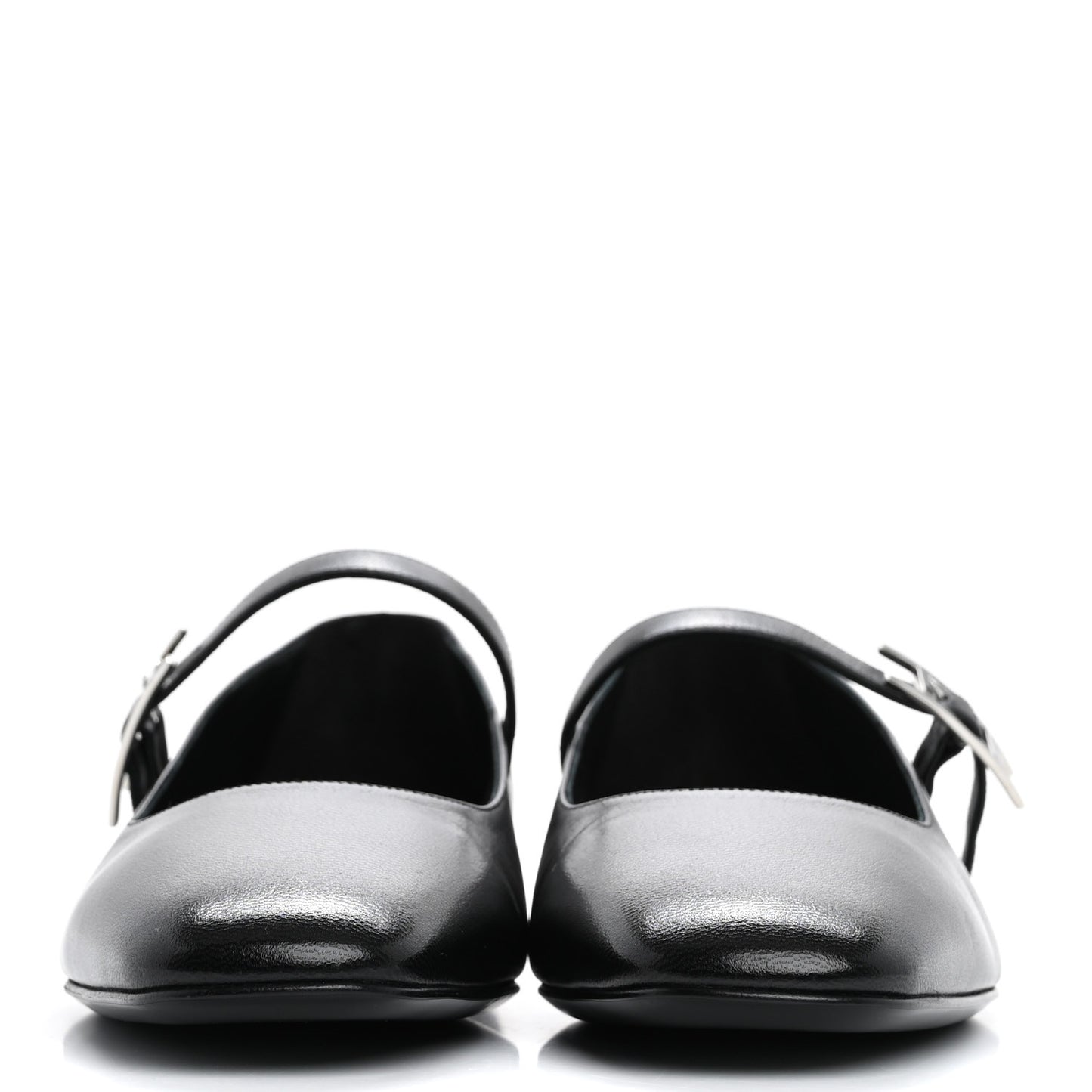 Goatskin Jane Ballet Flats 38 Black