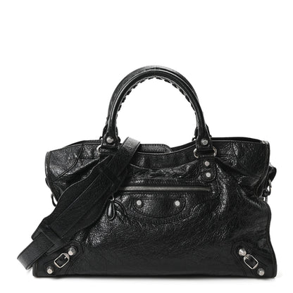 Balenciaga Agneau Giant 12 Silver Hardware City Black 1 of 11