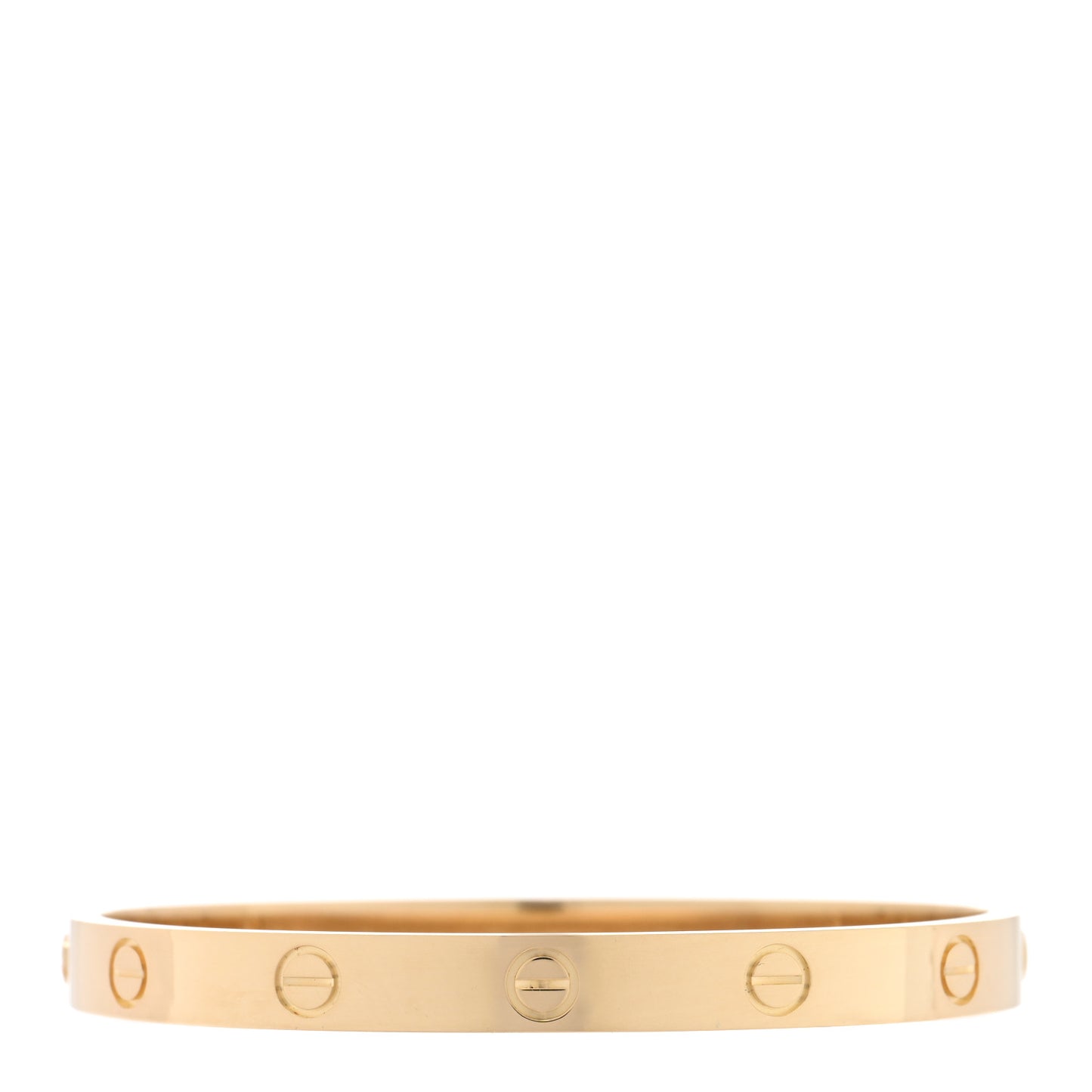 18K Yellow Gold LOVE Bracelet 17