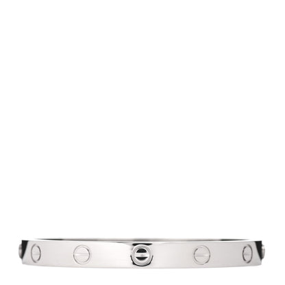 Cartier 18K White Gold LOVE Bracelet 16 1 of 5