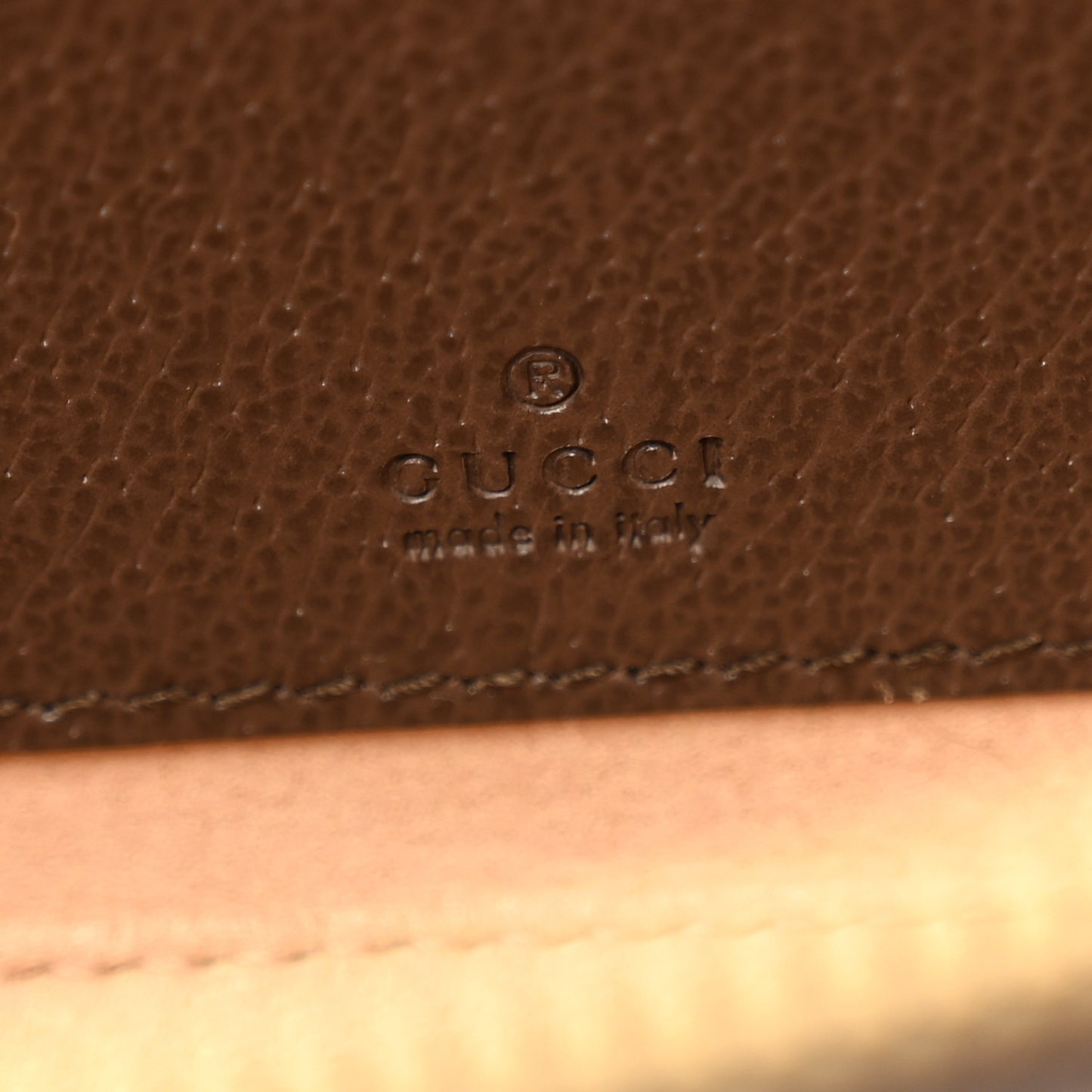 GG Supreme Monogram Textured Dollar Calfskin Web Ophidia Belt Bag 95 38 Beige Ebony New Acero