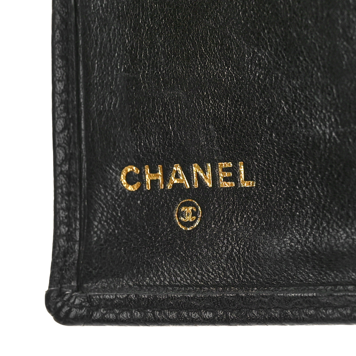 Caviar Stitched French Wallet Black