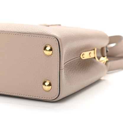 Louis Vuitton Taurillon Capucines BB Galet 9 of 9