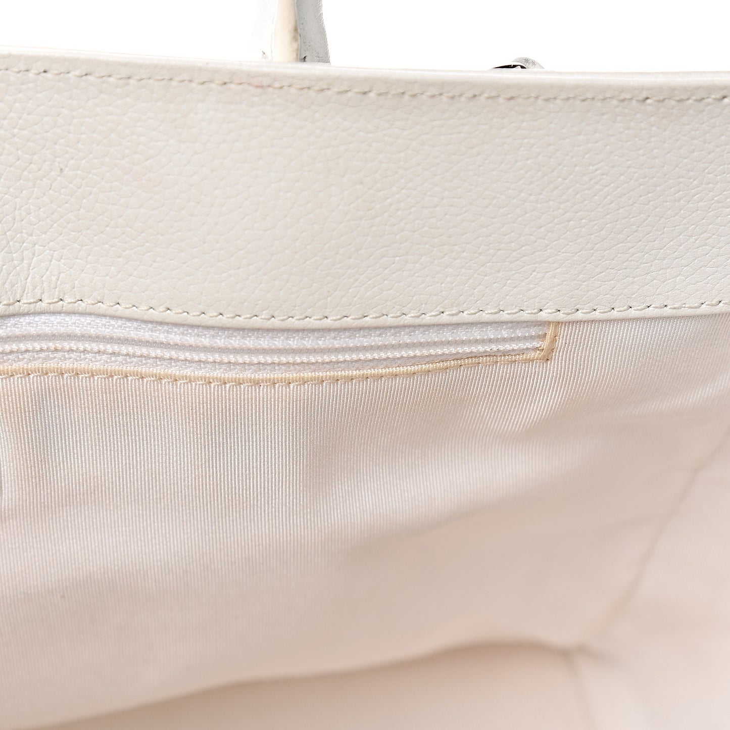 Caviar Cerf Executive Shopper Tote White