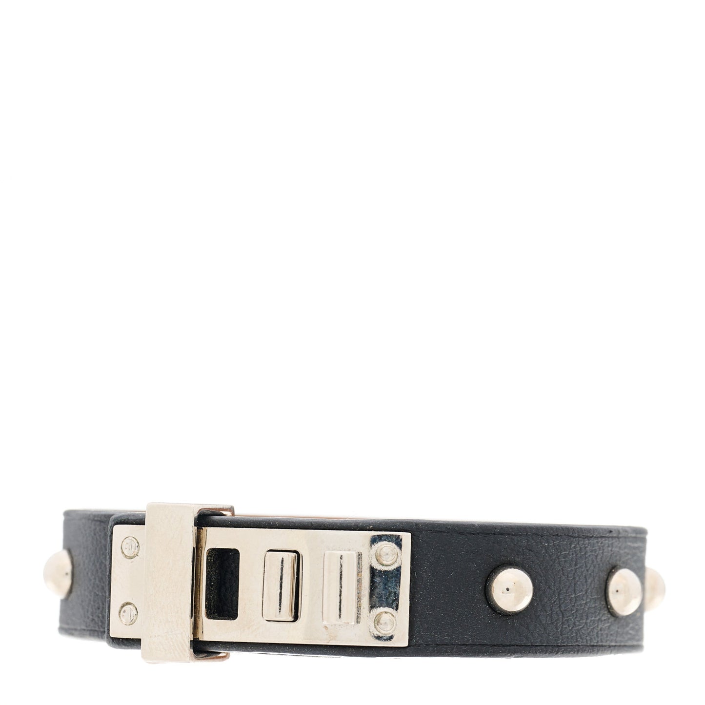 Swift Mini Dog Clous Ronds Bracelet Black