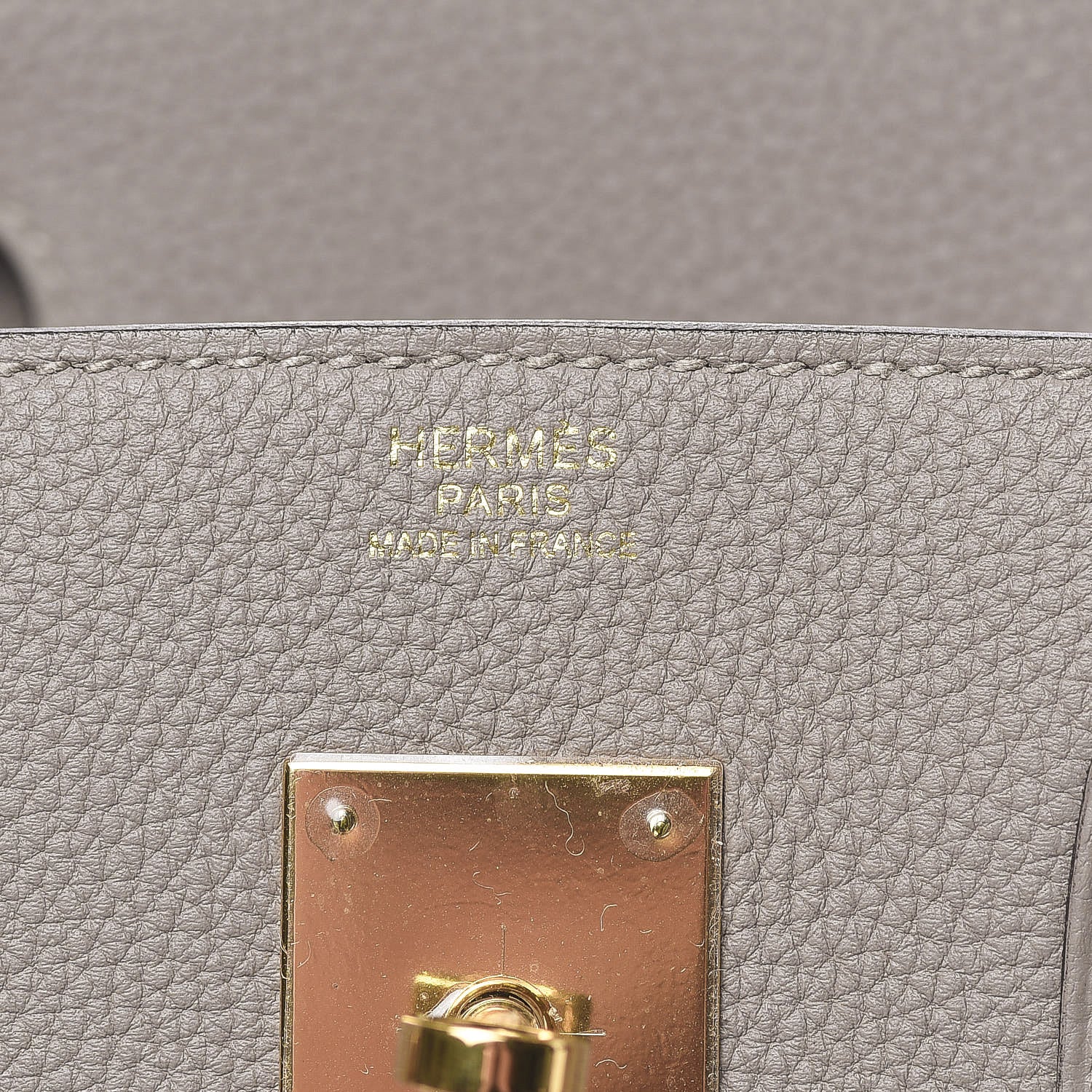 Hermes Togo Birkin 30 Gris Asphalte 8 of 15