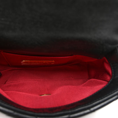 Chanel Goatskin Quilted Chanel 19 Waist Bag Black 5 of 11