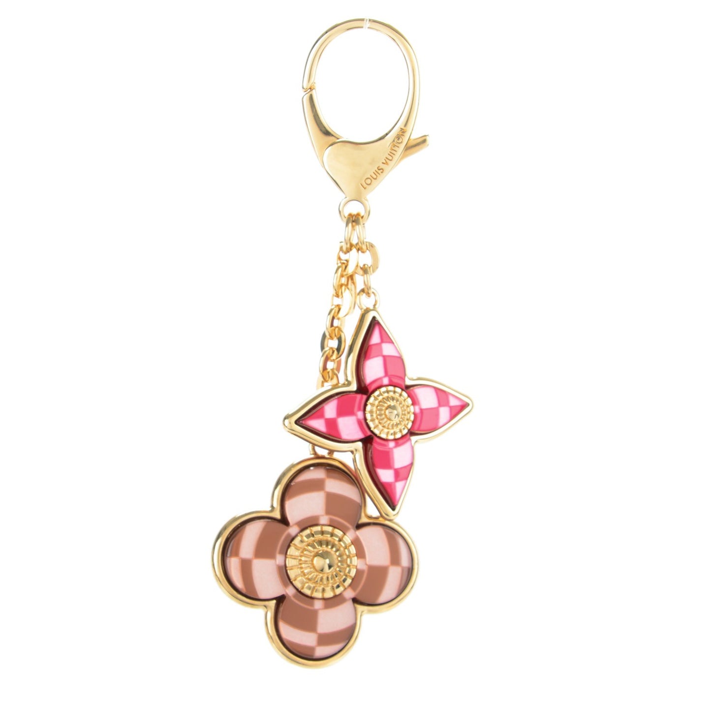Metal Resin Mosaique Bag Charm Rouge Fauviste