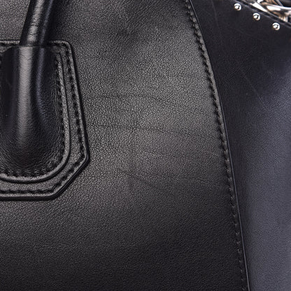 Givenchy Calfskin Medium Studded Antigona Black 13 of 20