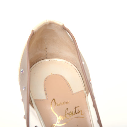 Christian Louboutin Rete Patent Crystal Strass Follies 100 Pumps 37.5 Version 9 of 15