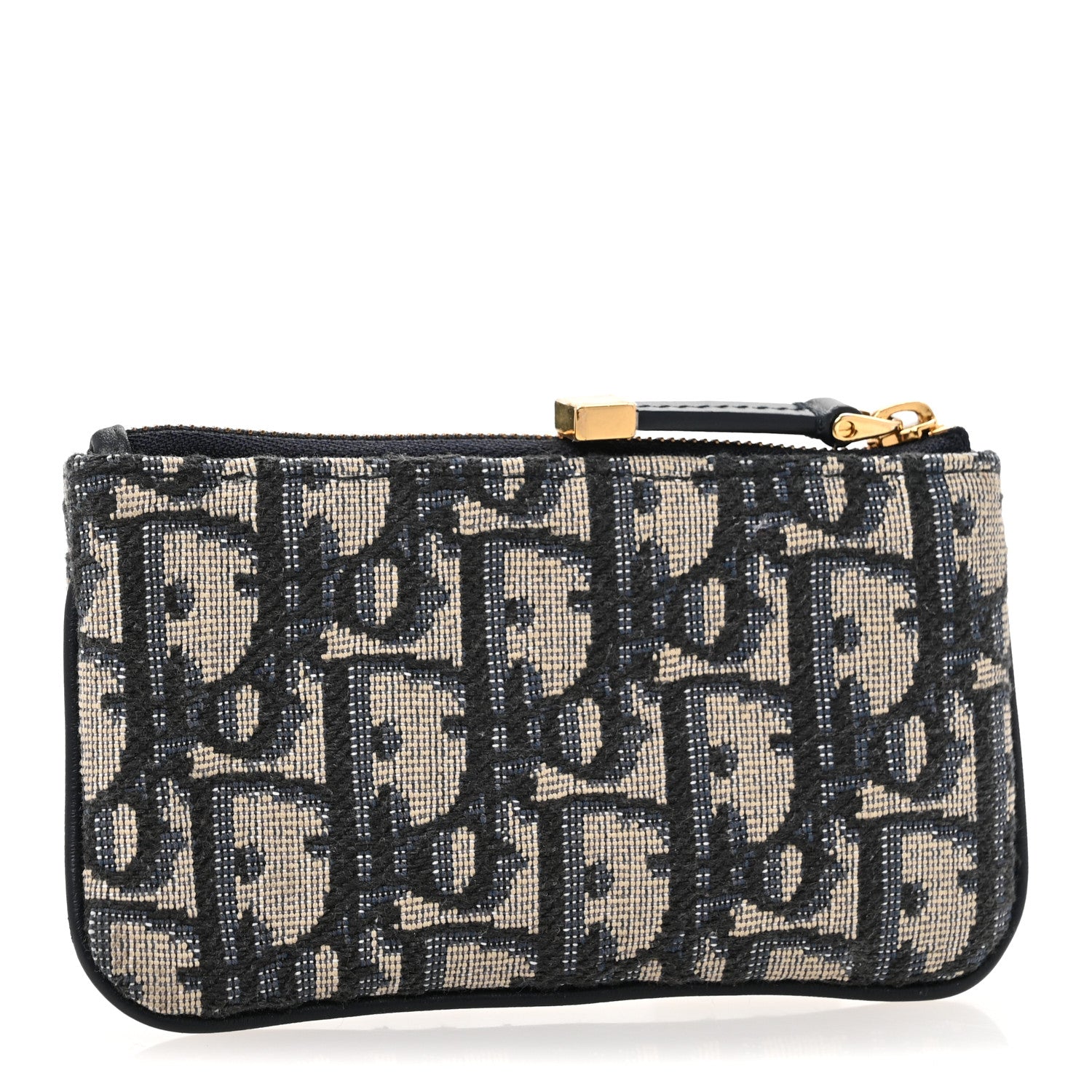Christian Dior Oblique Key Case Blue 3 of 9