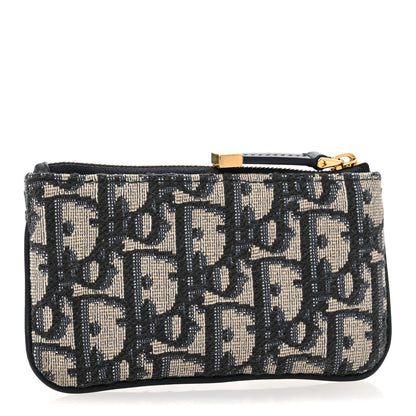 Christian Dior Oblique Key Case Blue 3 of 9