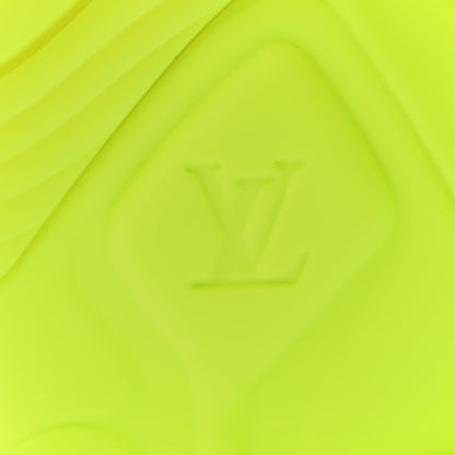 Louis Vuitton Monogram Calfskin Run 55 Sneakers 37 Yellow 6 of 8