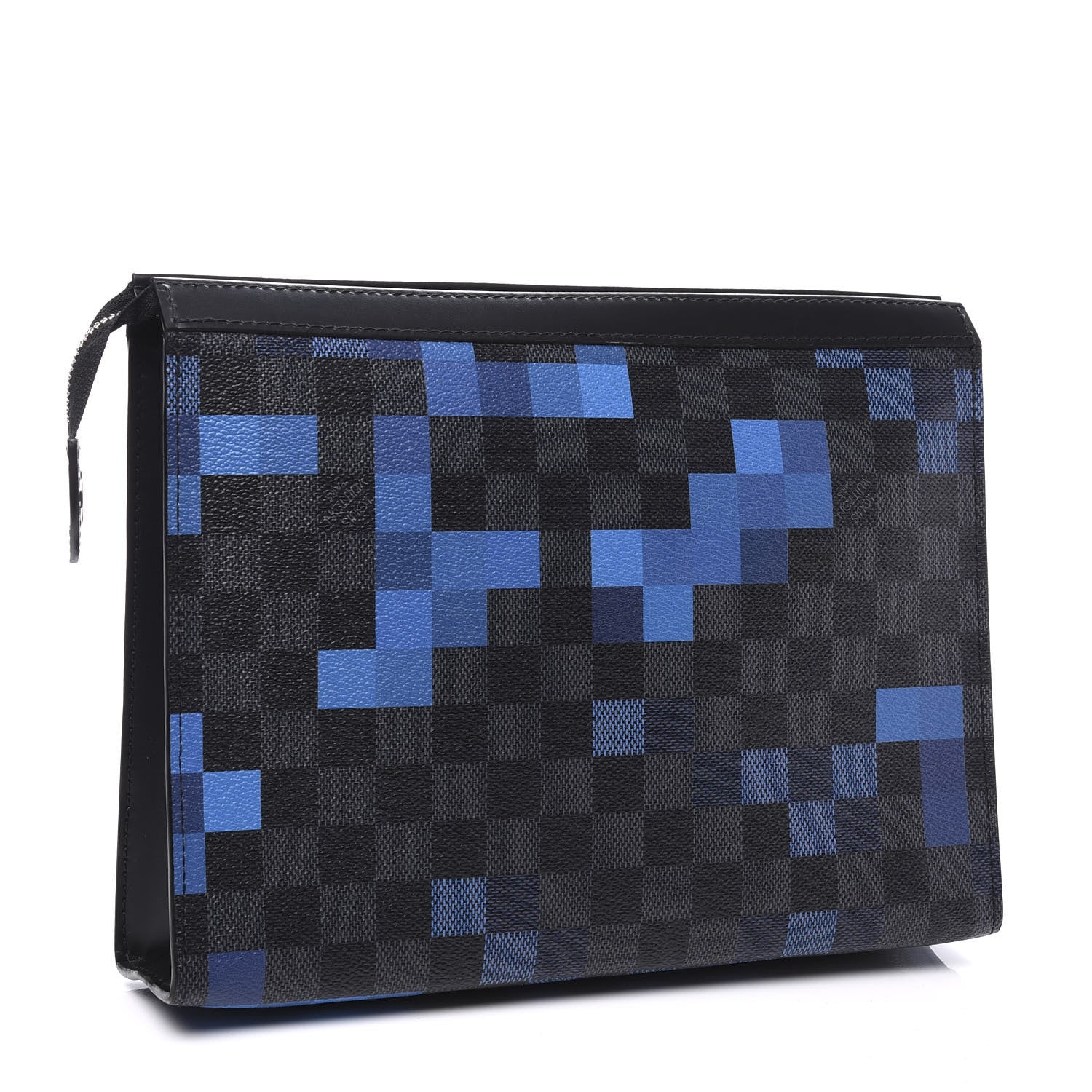Louis Vuitton Damier Graphite Pixel Toiletry Pouch 26 Blue 2 of 9