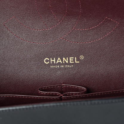 Chanel Lambskin Quilted Jumbo Double Flap Black 6 of 22