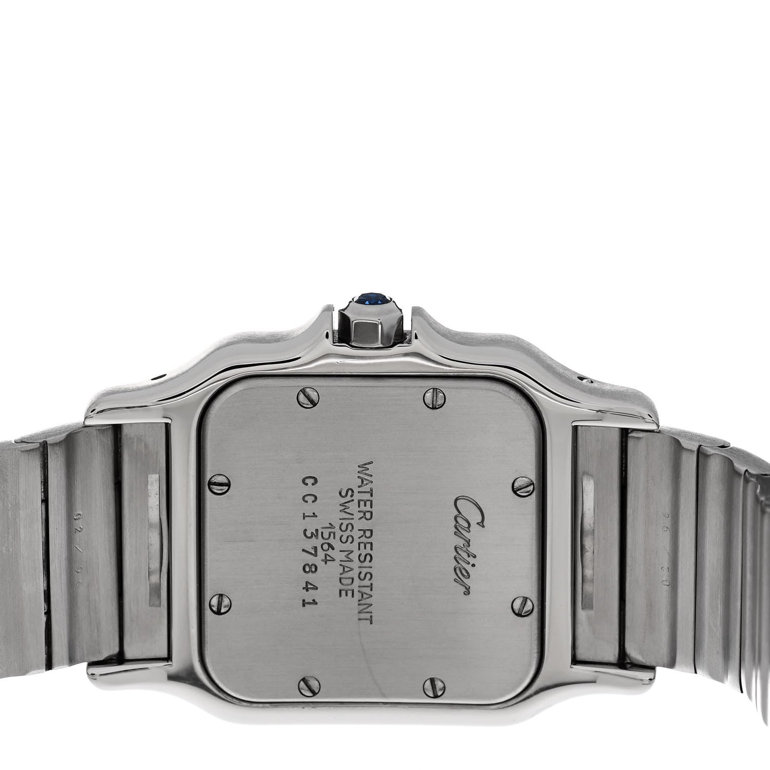 Cartier Stainless Steel 29mm Santos De Cartier Galbee Quartz Watch 4 of 5