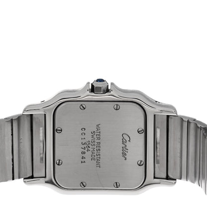 Cartier Stainless Steel 29mm Santos De Cartier Galbee Quartz Watch 4 of 5